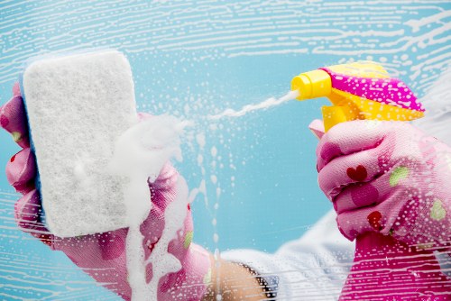 Local commercial cleaning for an office kitchen and shared workspace in Brixton