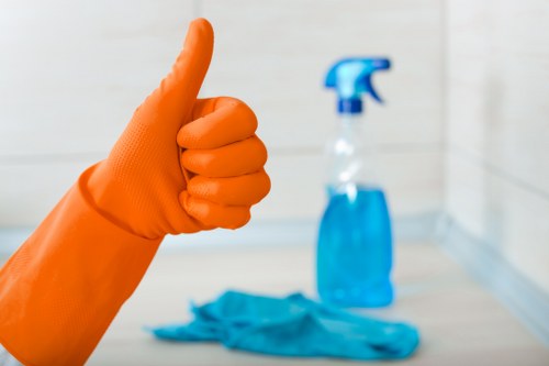 Professional cleaning in a Brixton retail or hospitality space