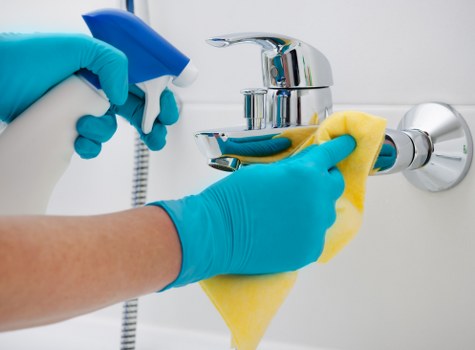Local cleaners working in a Brixton shared house