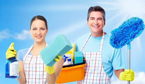 Local floor cleaning service working in a Brixton property